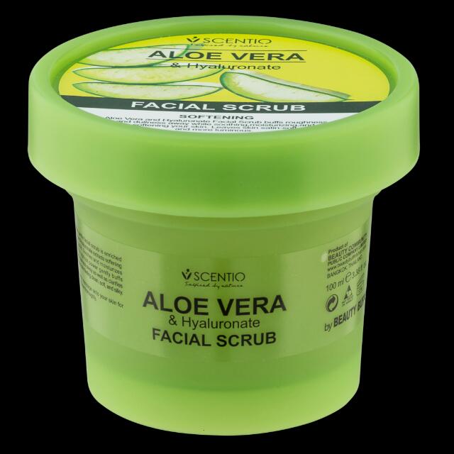 Beauty Buffet Scentio Aloe Vera & Hyaluronate Facial Scrub 100ml