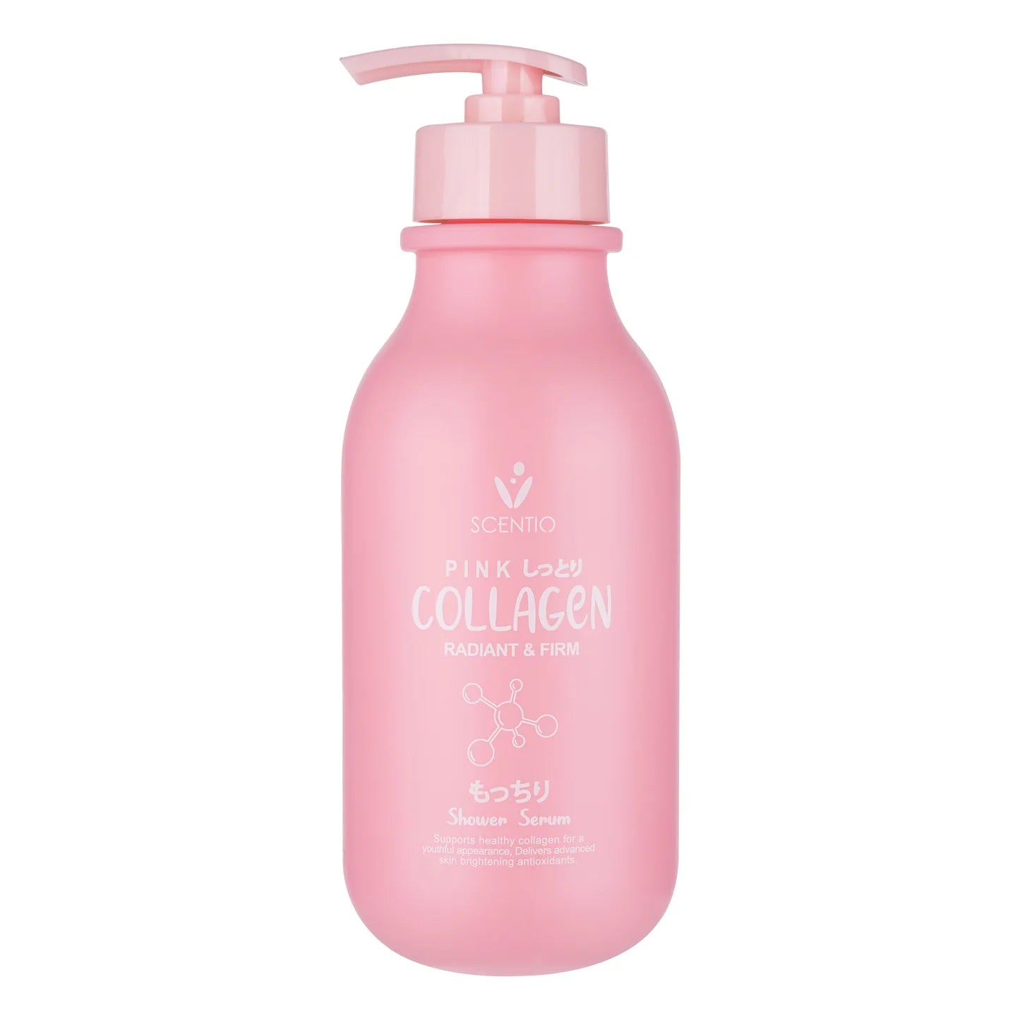 Beauty Buffet Scentio Pink Collagen Radiant & Firm Shower Serum Bath Cream Body Wash 350ml