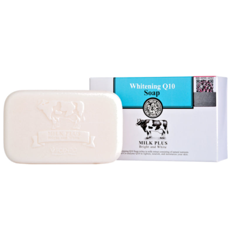 Beauty Buffet Scentio Milk Plus Whitening Q10 Soap (Face & Body) - 100g
