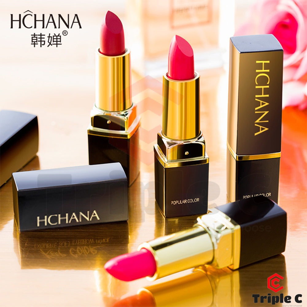 [Triple C] HCHANA Pure Color Long Lasting Lipstick