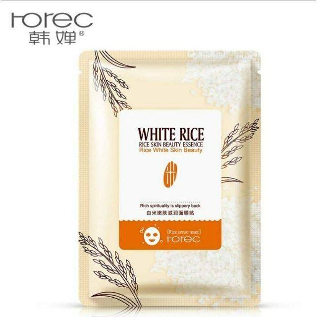 BORONG HCHANA GOHAN SADOER White Rice Facial Masks Skin Beauty Essence Hydrating Gohan Rorec Gohan White Rice Mask