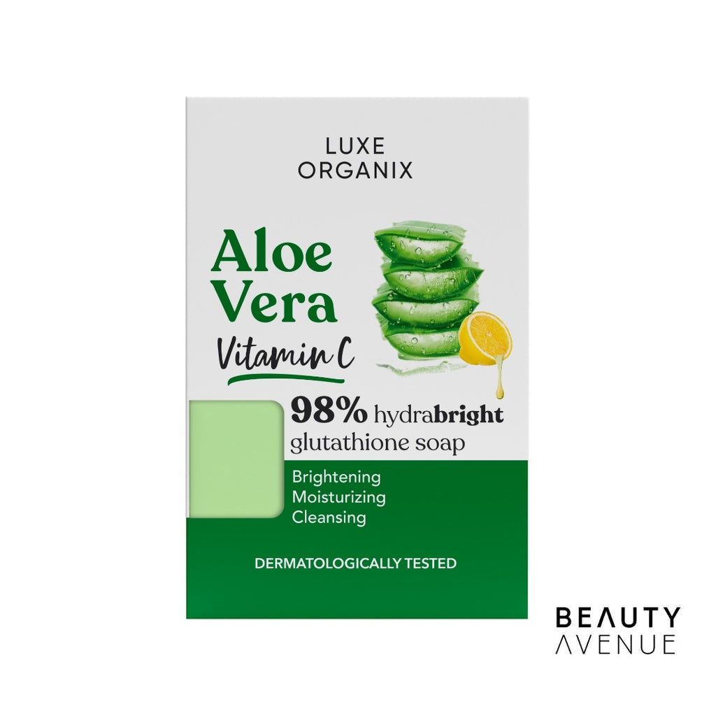 Luxe Organix Aloe Vera Natural Soap With Vitamin C And Glutathione 135G