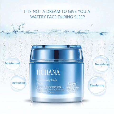 Sleeping Face Mask Night Cream Gel Hydrating Moisturizing Water Anti-aging Replenish Anti Wrinkle 100g Smooth