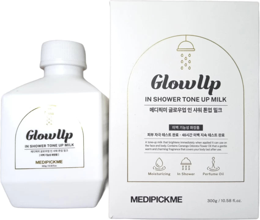 Farmers Grain Korea Medipick Me Glow Up In Shower Tone Up Milk 300g