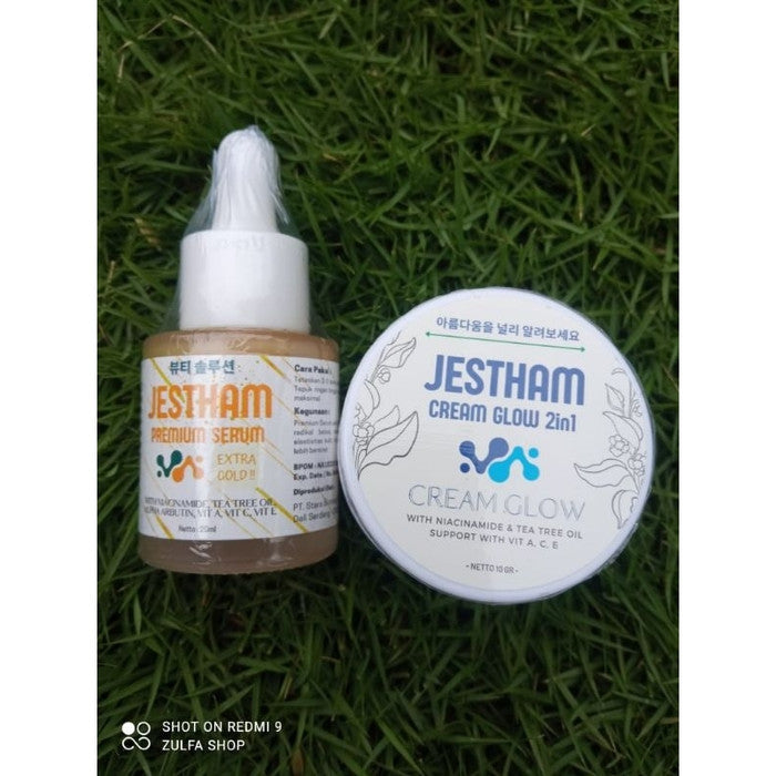 Jestham CREAM GLOW 2in1 Korea Package.