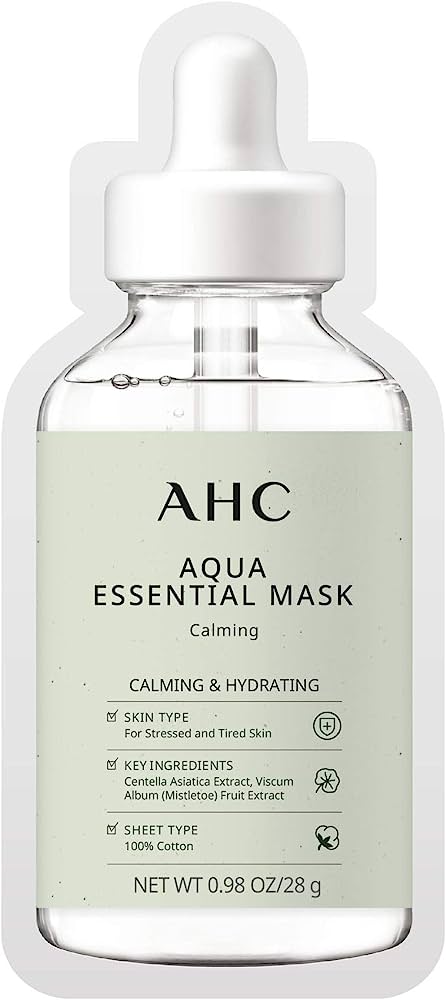 AHC Calming & Hydrating Facial Mask