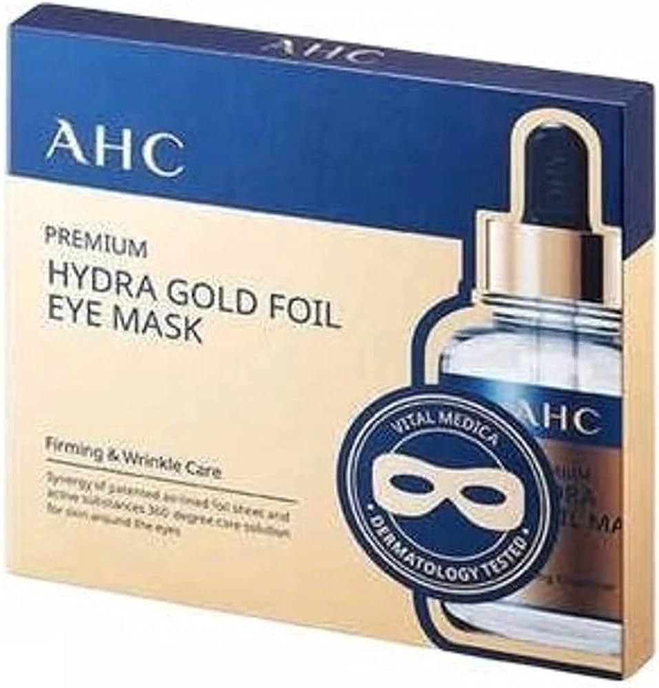 AHC Premium Hydra Gold Foil Eye Mask (5 Pairs)