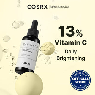 [COSRX OFFICIAL] [NEW LAUNCH] The RX Derm serums, The Vitamin C 13 20ml, Pure Vitamin C 13%, Daily Mild Brightening Serum, Fast-Absorbing, Hydrating, Powerful Antioxidant