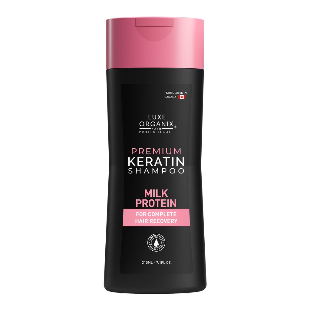 LUXE ORGANIX Milk Protein Premium Keratin Shampoo 210ml