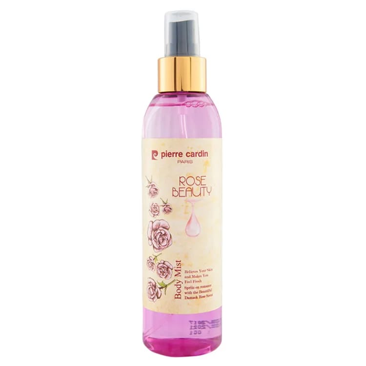 Pierre cardin rose beauty body mist 200ml