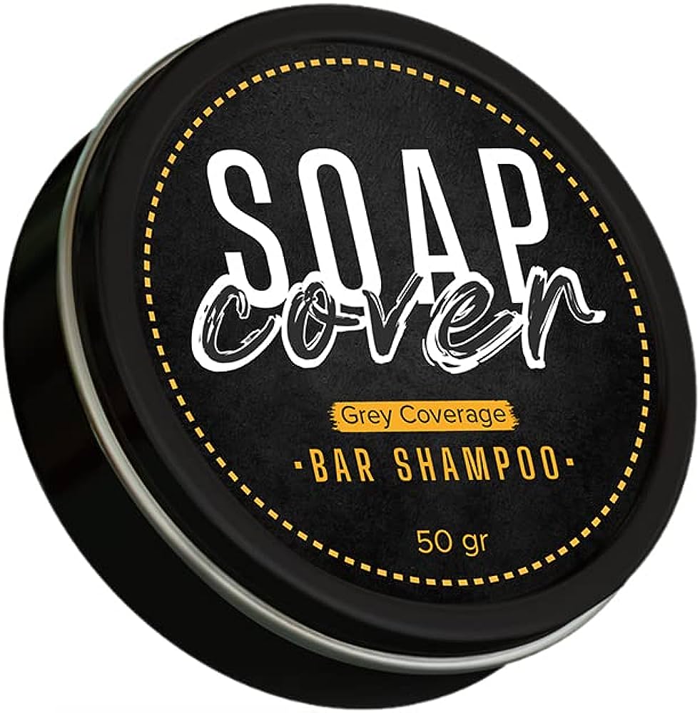 HOMTOPY Polygonum Multiflorum Shampoo Soap Cleans And Darkening Compressed Hair Soap Bar P6C6