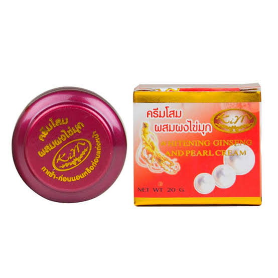 KIM Whitening Cream with Ginseng and Pearl 20g