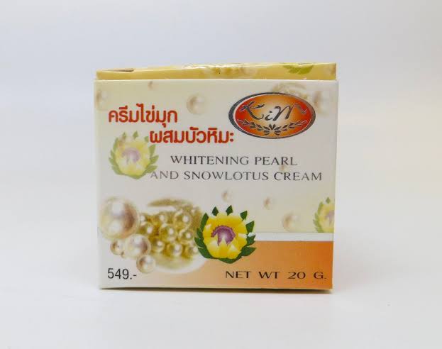Kim Whitening Pearl And Snow Lotus Cream White 20g