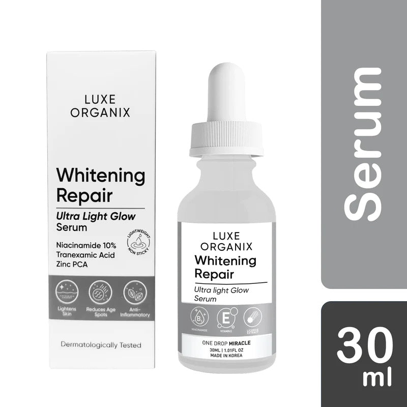 LUXE ORGANIX Whitening Repair Ultralight Glow Serum 30ml