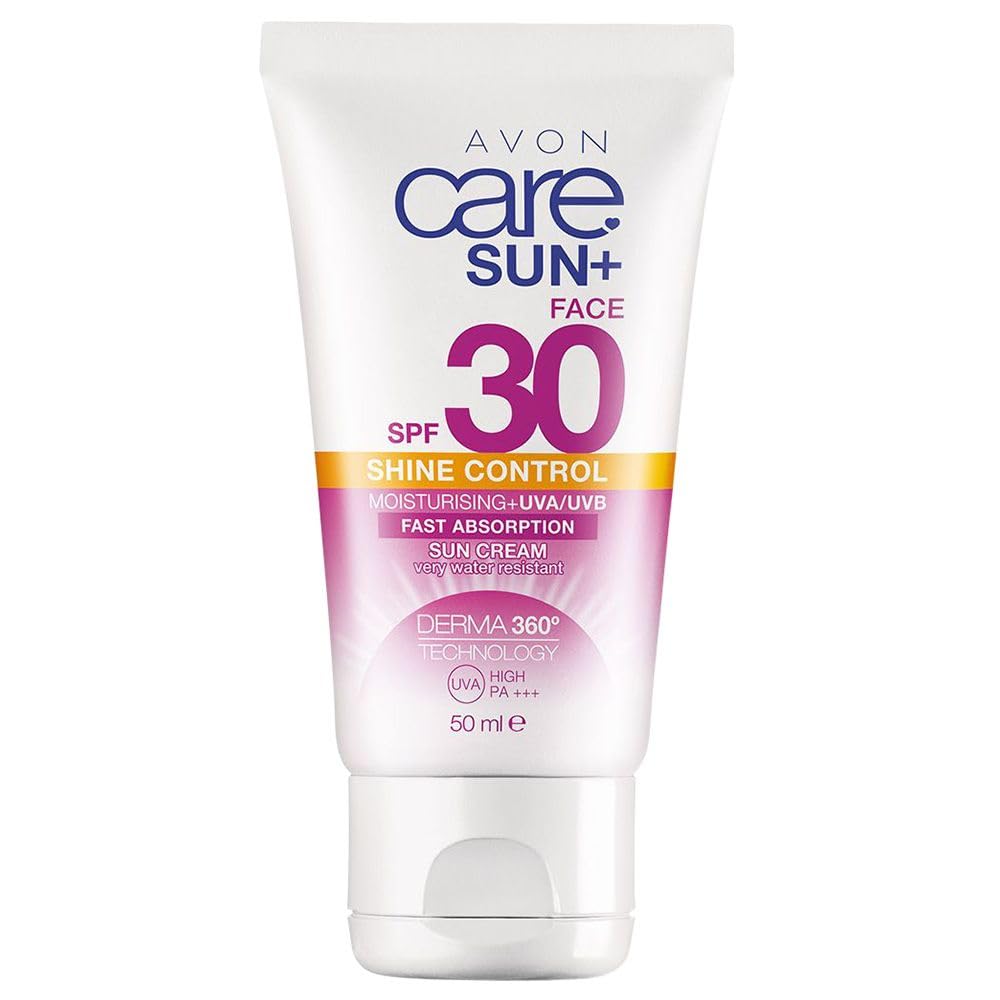 Avon care sun+ spf30 shine control moisturising + UVA/UVB 50ml
