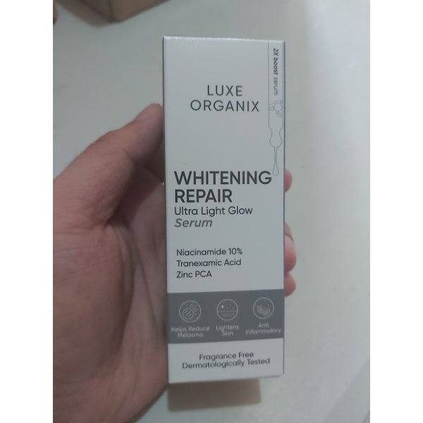 Luxe Organix Whitening Repair Ultra Light Glow Serum 30ml