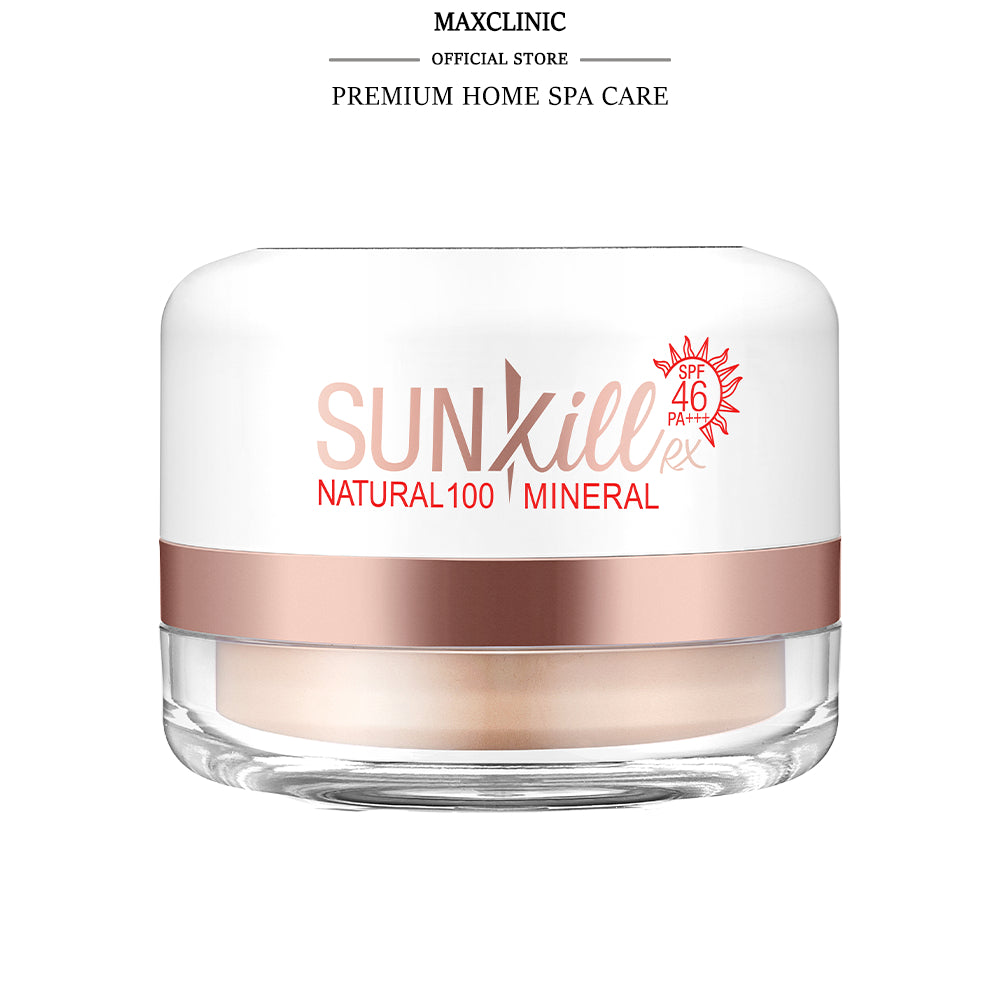 MAXCLINIC Catrin Natural 100 Mineral Sunkill RX SPF46 PA+++ 12g / Sunscreen Sunblock Suncare