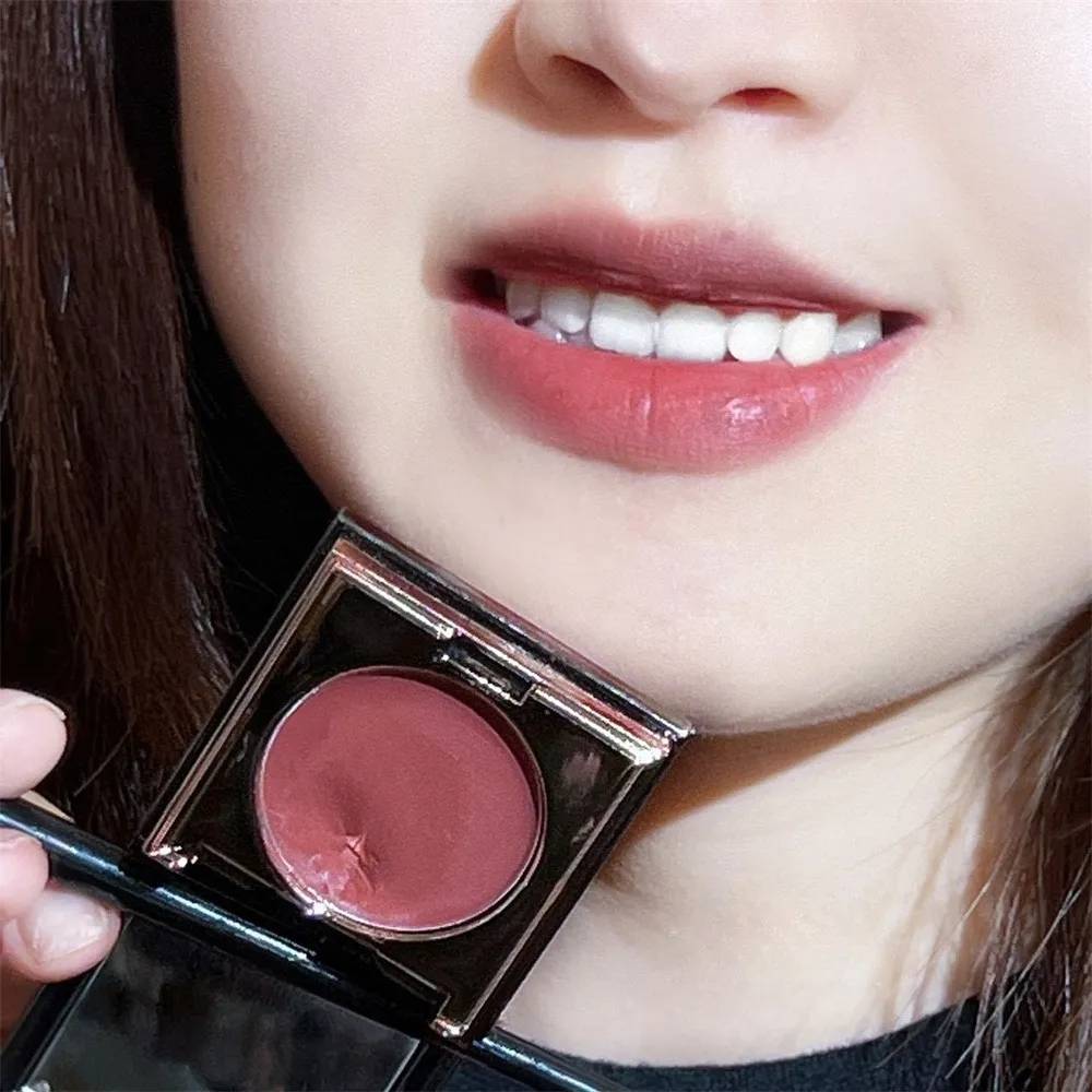 HERORANGE Sweetheart Sheer Lip Clay Natural Nude Multi-Purpose Blush Balm 4g