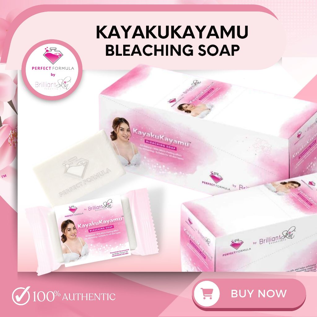 Perfect Formula Brilliant Skin 10 BARS KayakuKayamu Bleaching Soap
