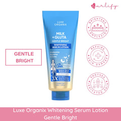 Luxe Organix Niacinamide + Arbutin / Milk + Gluta / Retinol + Gluta Whitening Serum Lotion