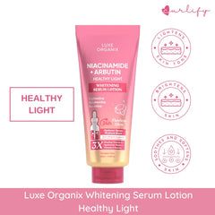 Luxe Organix Niacinamide + Arbutin / Milk + Gluta / Retinol + Gluta Whitening Serum Lotion