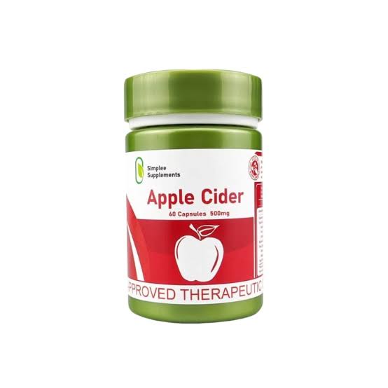 Simplee Supplements Apple Cider 60 Capsule 500mg