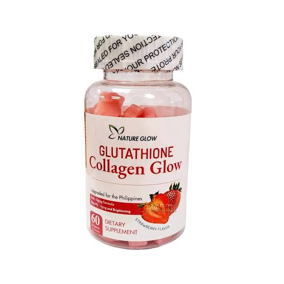 Natural Glow Glutathion Collagen Glow Strabbery 60 Gummies