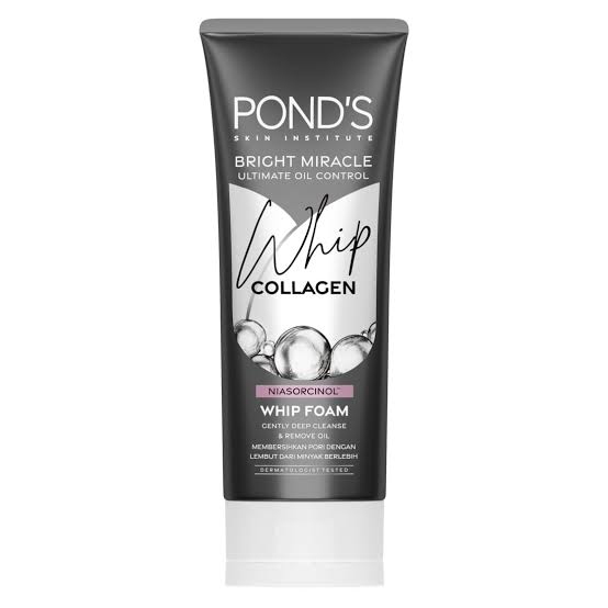 Ponds Bright Miracle Ultimate Oil Control Whip Collagen Niasorcinol Foam