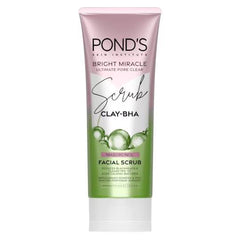 Ponds Bright Miracle Clay - BHA Niasorcinol Facial Scrub