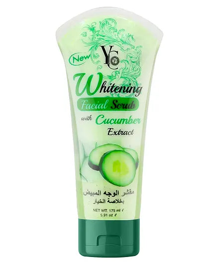 YC Whitening Facial Scrub With Cucumber Extract 175g