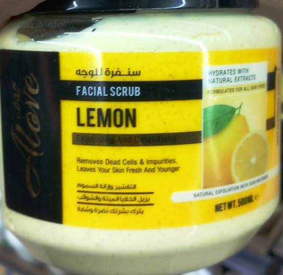Alove Lemon Facial Scrub 500ml