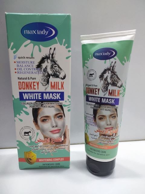 Max Lady Donkey Milk White Mask