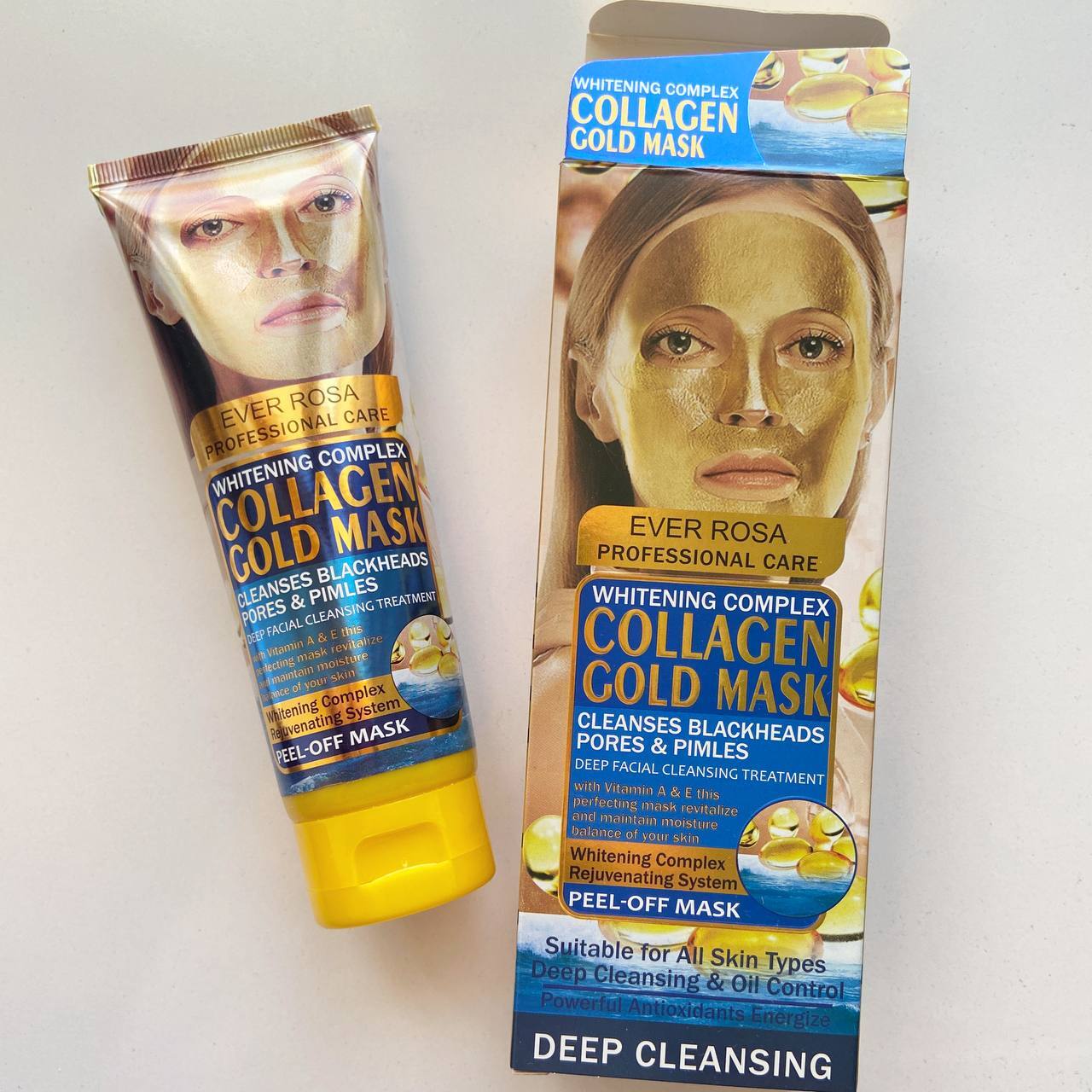 Ever Rosa Whitening Complex Collagen Gold Mask