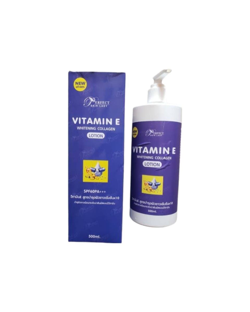 Perfect Skin Care Vitamin E Whitening Collagen Lotion SPF60PA+++