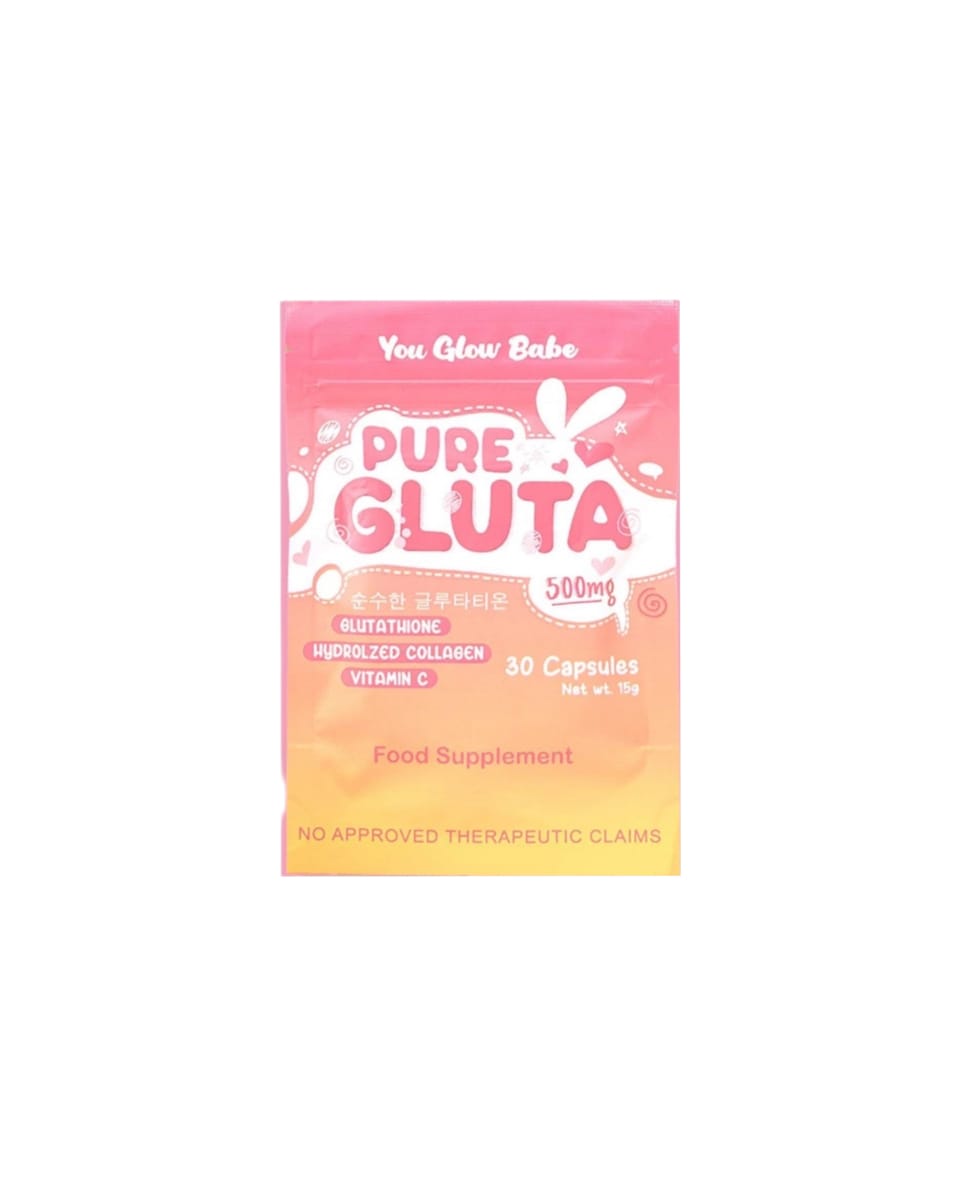 You Glow Babe Pure Gluta Glutathione Hydrolzed Collagen Vitamin C