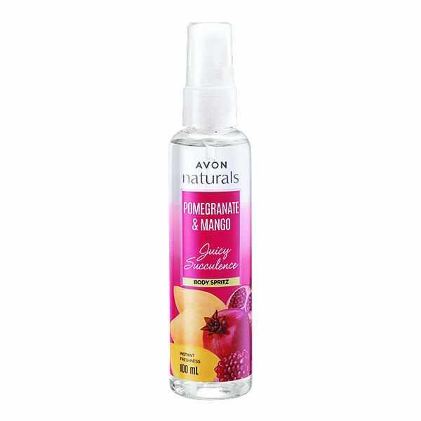 Avon Naturals Pomegranate & Mango Juicy Succulence Body Spritz 100ml