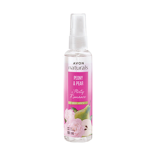 Avon Naturals Peony & Pear Flirty Romance Body Spritz 100ml