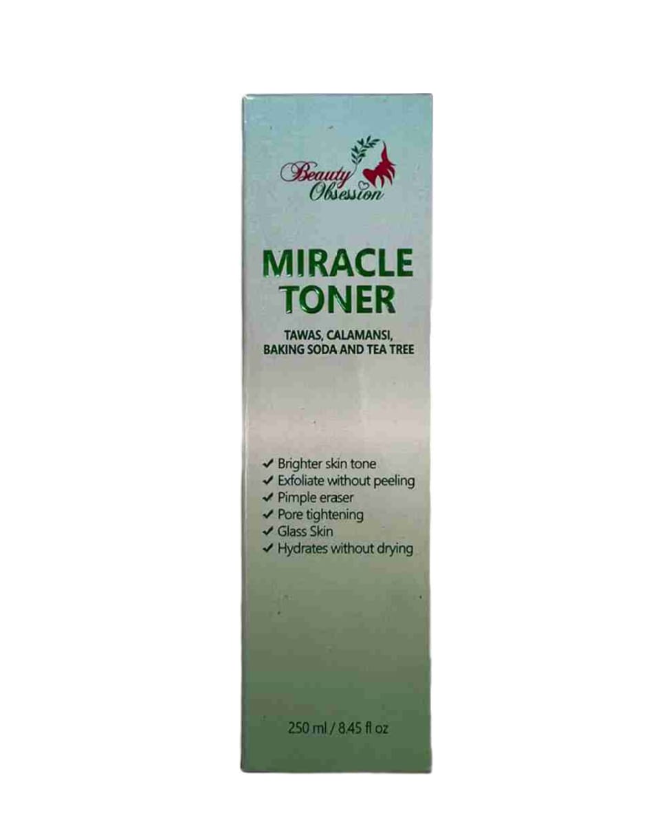 Beauty Obsession Miracle Toner Tawas Clamansi Baking Soda and Tea Tree