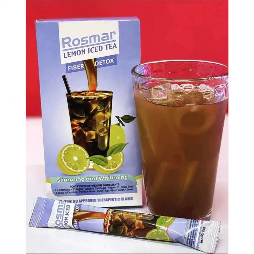 Rosmar Lemon Iced Tea Fiber Detox