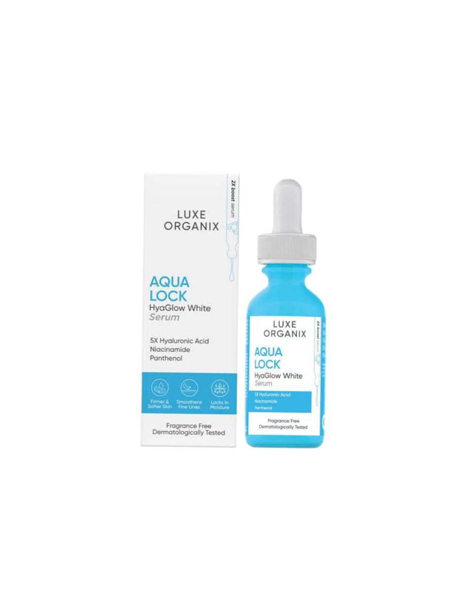 Luxe Organix Aqua Lock Hyaglow White Serum