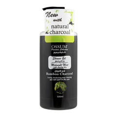 Ossum Shower Gel Midnight Mist Bamboo Charcoal 500ml