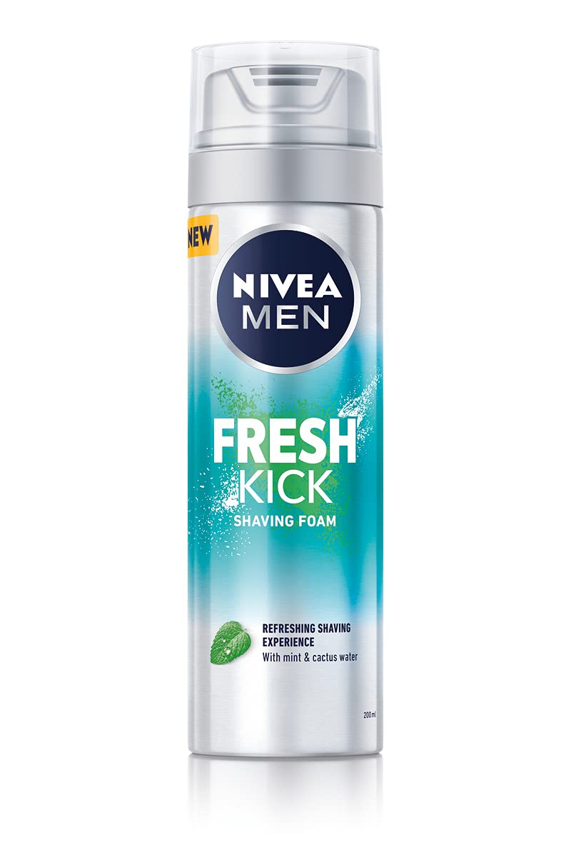 Nivea Men Fresh Kick Shaving Foam