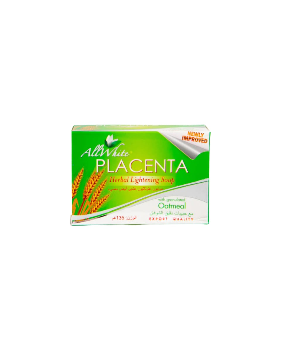 All White Placenta Herbal Lightening Soap 135g