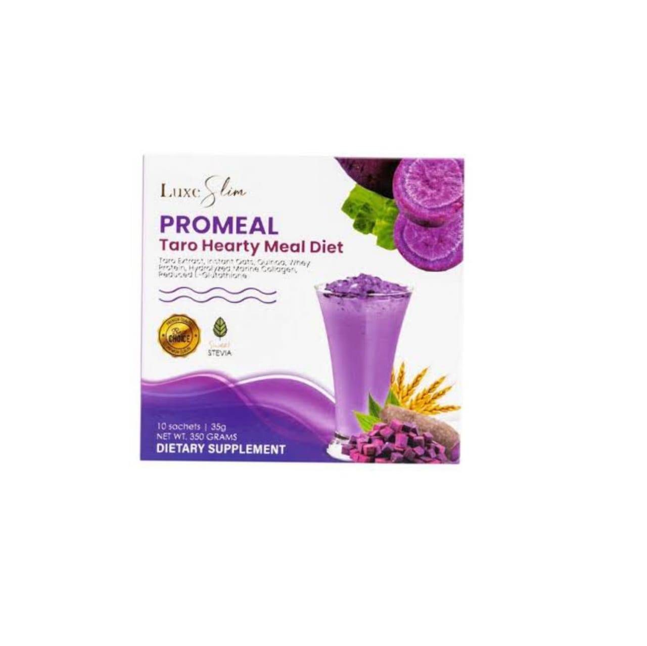 Luxe Slim Promeal Taro Hearty Meal Diet