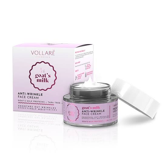 Vollare Cosmetics Goats Milk Anti - Wrinkle Face Cream