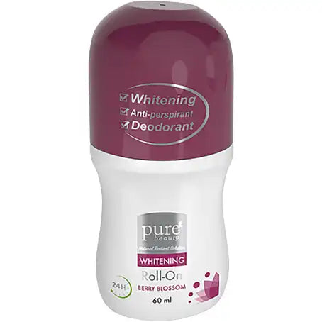 Pure Beauty Whitening Roll-On Berry Blossom 60ml