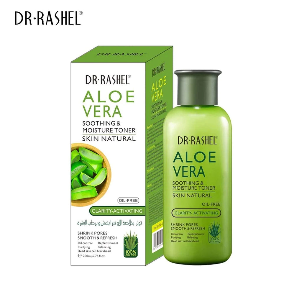 Dr.rashel Aloe Vera Soothing & Moisture Toner Clarity - Activating 200ml