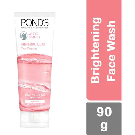 Pond's White Beauty Mineral Clay Face Cleanser 90 gm