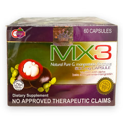 MX3 Natural Pure G. Mangostana Xanthone 500mg Capsule