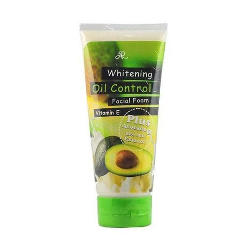 AR Whitening Oil Control Facial Foam Plus Avocado & Rice Milk Extract